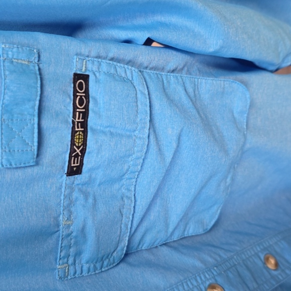 Exofficio Men's Vented Fishing/Hiking Shirt, Size LG. - Picture 3 of 10